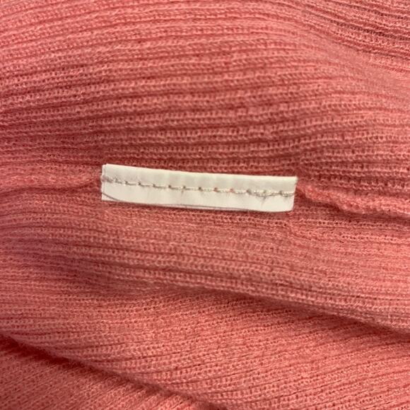MICHAEL KORS Size M Pink Ribbed Tank Casual Top - Picture 5 of 5